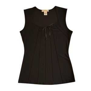 Goth tank tie top blouse